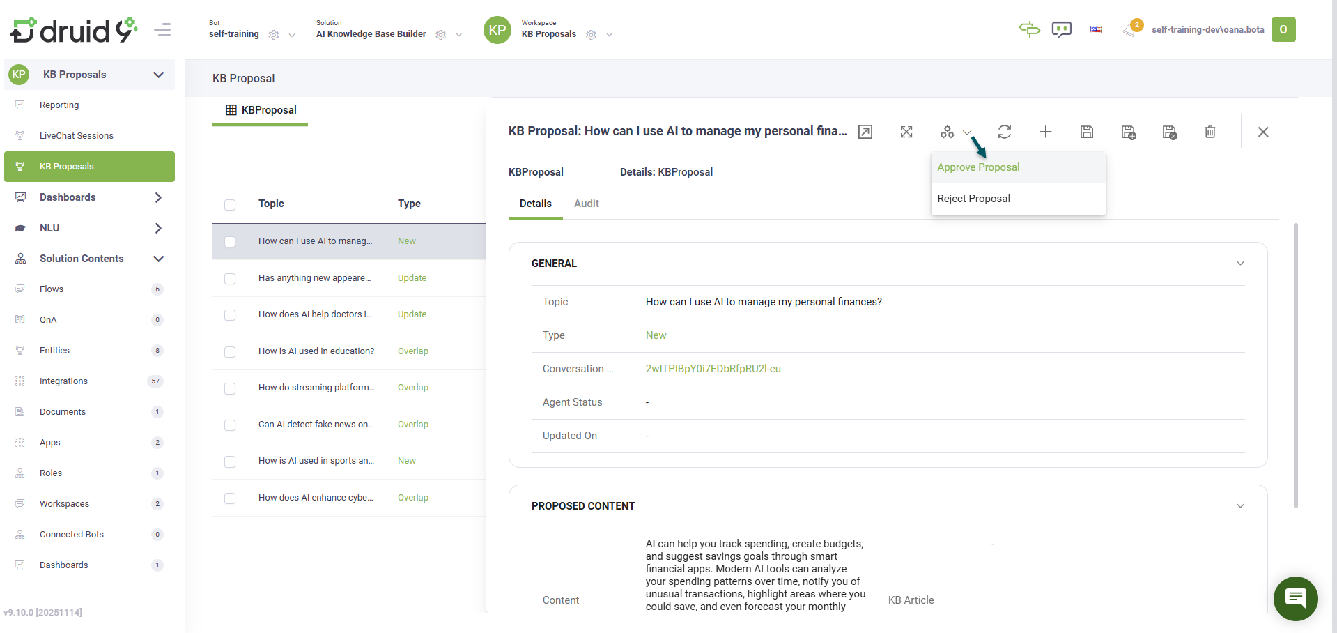 AI Knowledge Base Builder