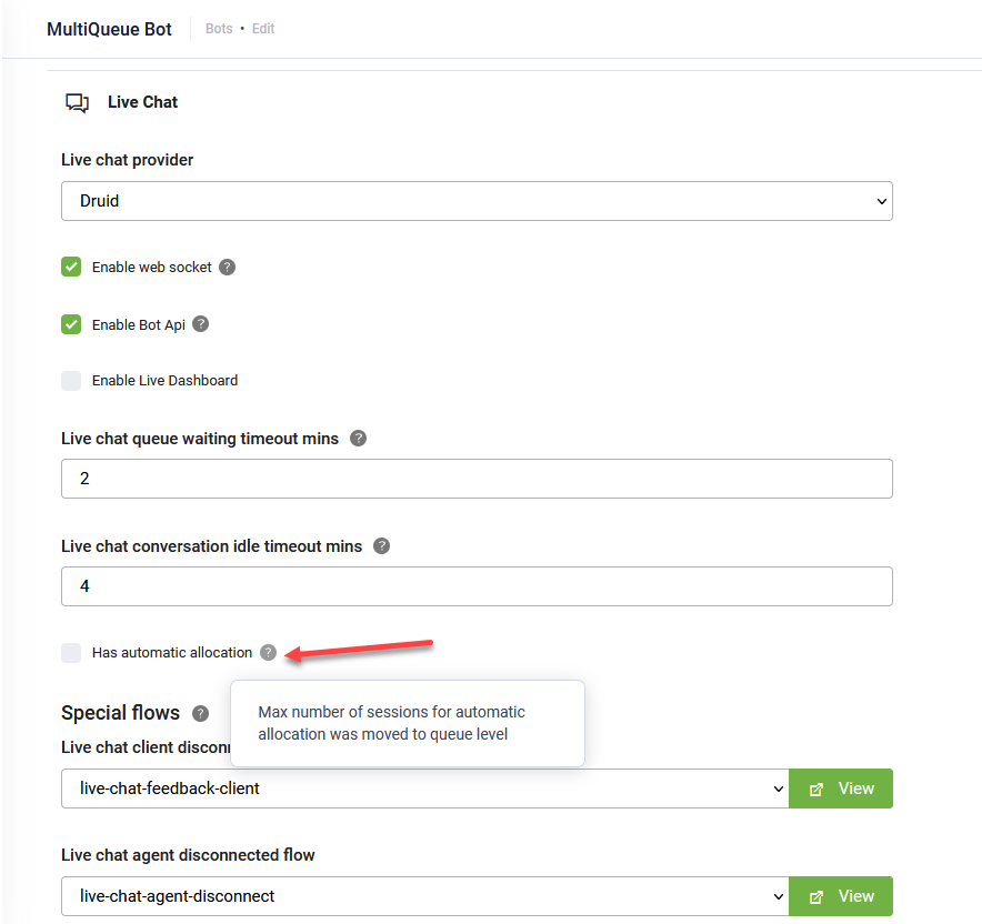 Automatically Allocating Clients to Agents