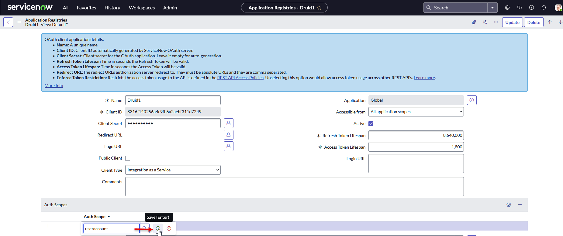 ServiceNow Data Sources