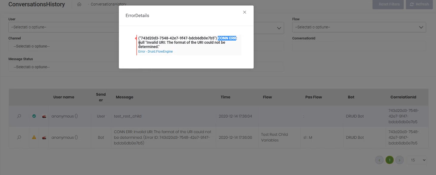 Error Close Troubleshooting Connector Errors